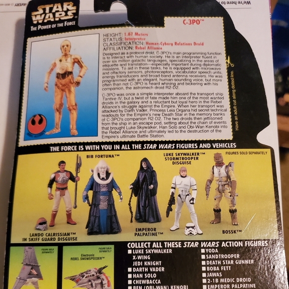 NWOT Vintage Star Wars C-3PO - Picture 5 of 8